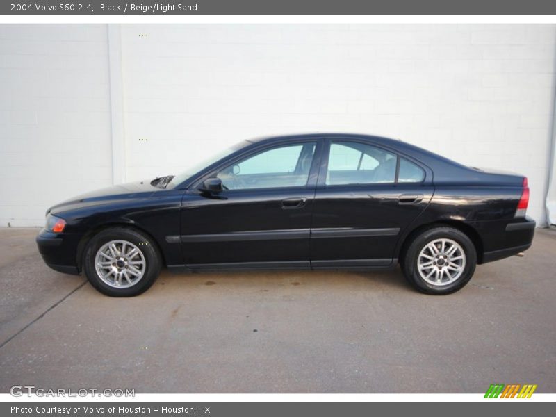 Black / Beige/Light Sand 2004 Volvo S60 2.4