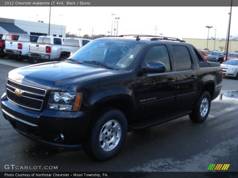 Black / Ebony 2012 Chevrolet Avalanche LT 4x4