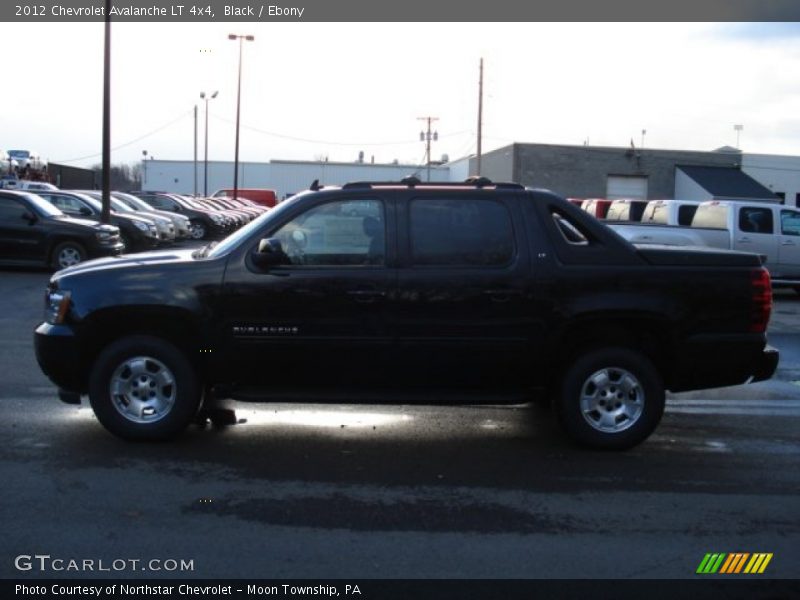 Black / Ebony 2012 Chevrolet Avalanche LT 4x4