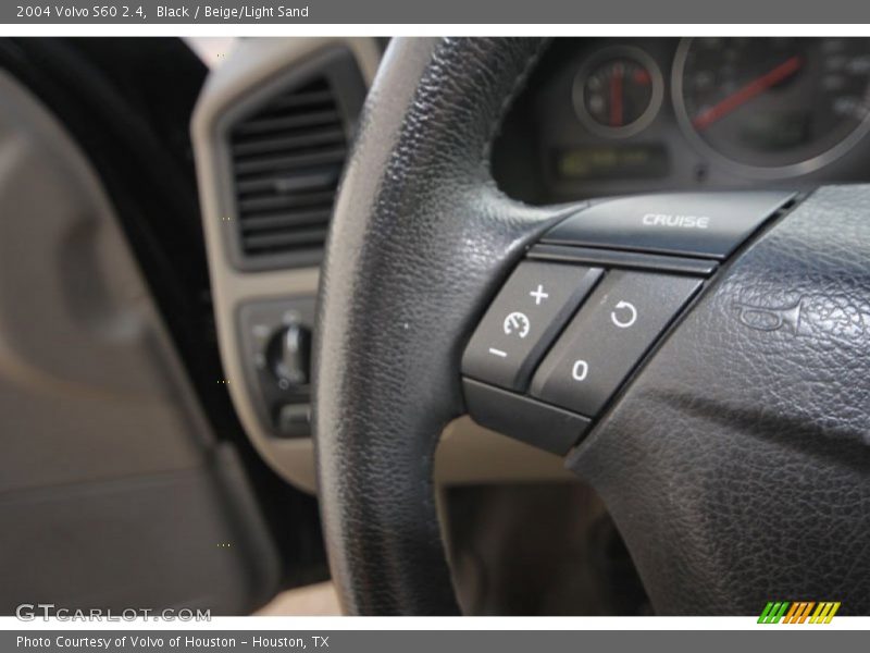 Black / Beige/Light Sand 2004 Volvo S60 2.4