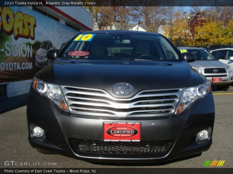 Magnetic Gray Metallic / Ivory 2010 Toyota Venza I4