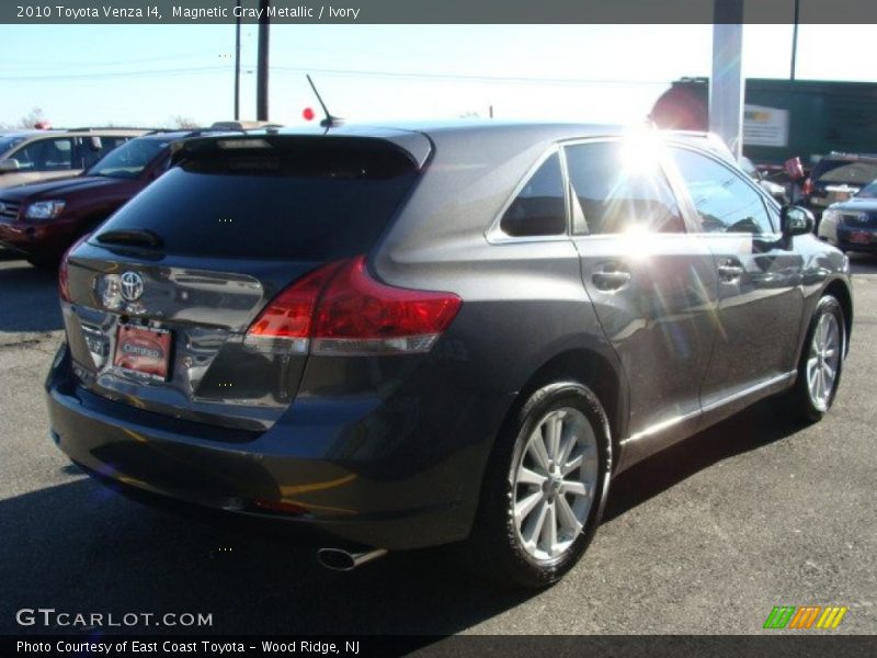 Magnetic Gray Metallic / Ivory 2010 Toyota Venza I4