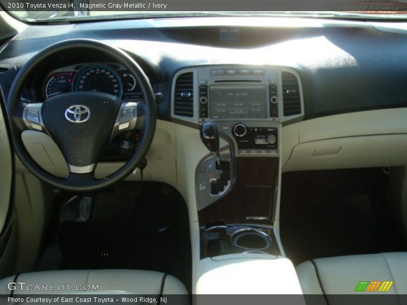 Magnetic Gray Metallic / Ivory 2010 Toyota Venza I4