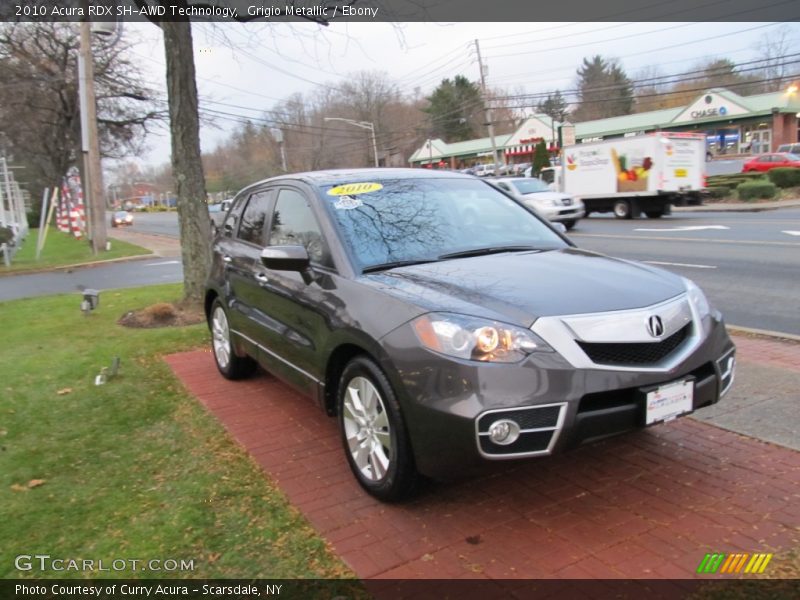 Grigio Metallic / Ebony 2010 Acura RDX SH-AWD Technology