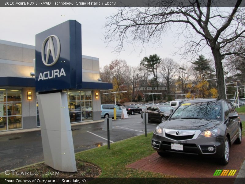 Grigio Metallic / Ebony 2010 Acura RDX SH-AWD Technology