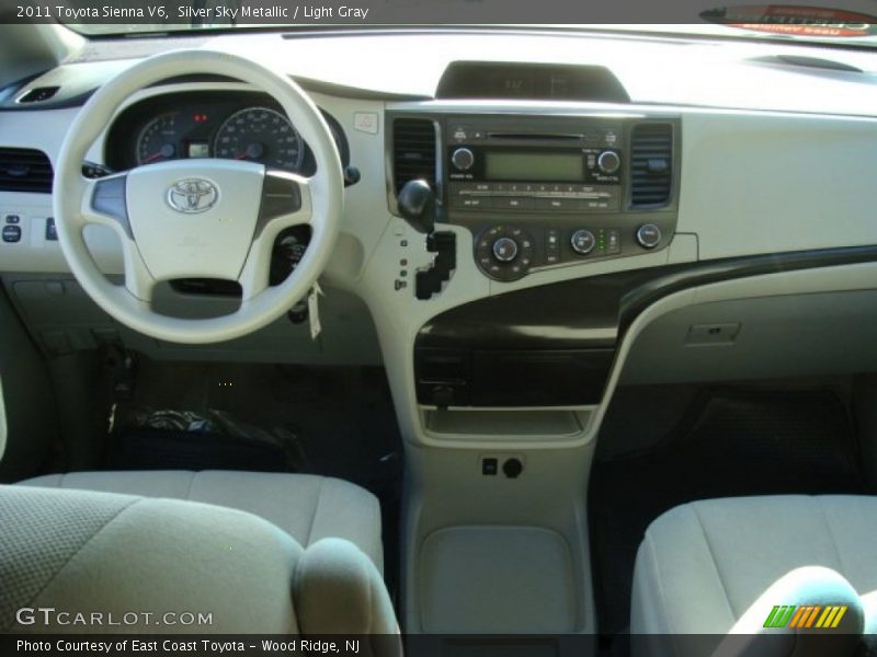 Silver Sky Metallic / Light Gray 2011 Toyota Sienna V6