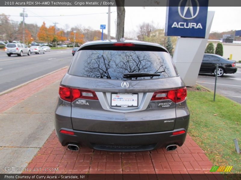 Grigio Metallic / Ebony 2010 Acura RDX SH-AWD Technology