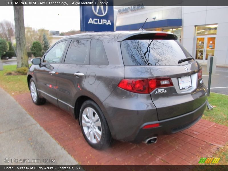 Grigio Metallic / Ebony 2010 Acura RDX SH-AWD Technology