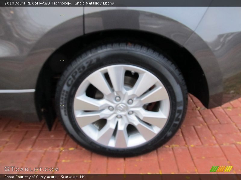 Grigio Metallic / Ebony 2010 Acura RDX SH-AWD Technology