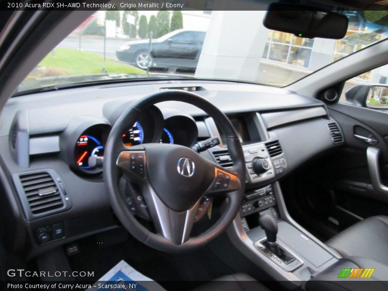Grigio Metallic / Ebony 2010 Acura RDX SH-AWD Technology