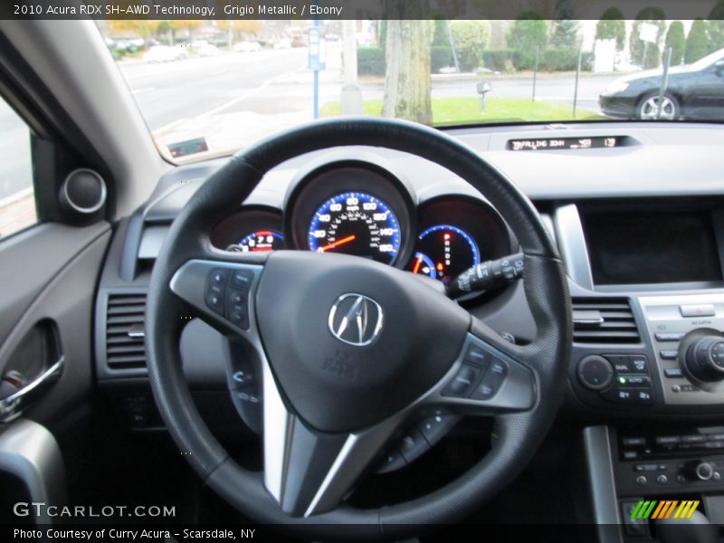 Grigio Metallic / Ebony 2010 Acura RDX SH-AWD Technology