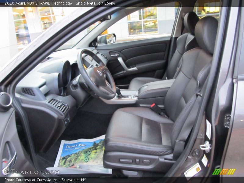 Grigio Metallic / Ebony 2010 Acura RDX SH-AWD Technology