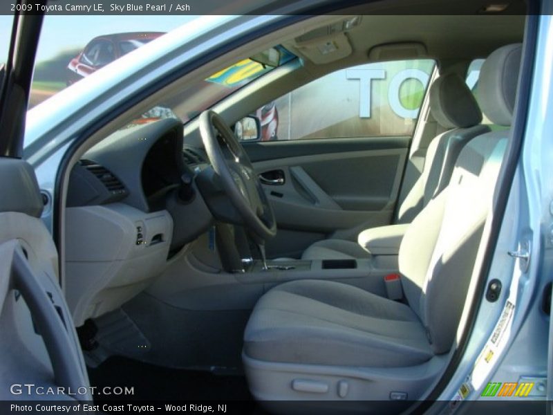 Sky Blue Pearl / Ash 2009 Toyota Camry LE