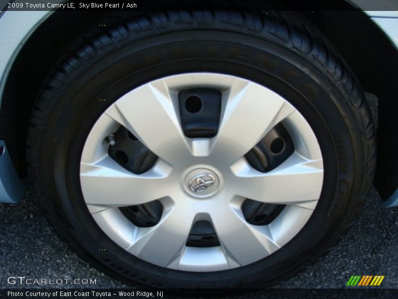 Sky Blue Pearl / Ash 2009 Toyota Camry LE