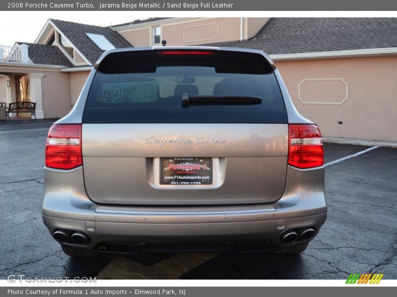 Jarama Beige Metallic / Sand Beige Full Leather 2008 Porsche Cayenne Turbo