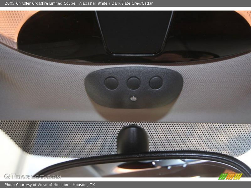 Controls of 2005 Crossfire Limited Coupe