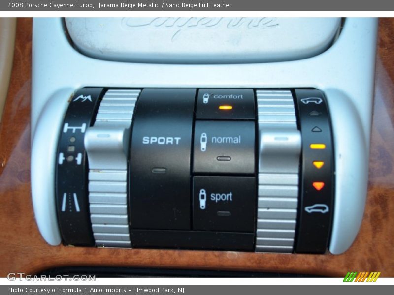Controls of 2008 Cayenne Turbo