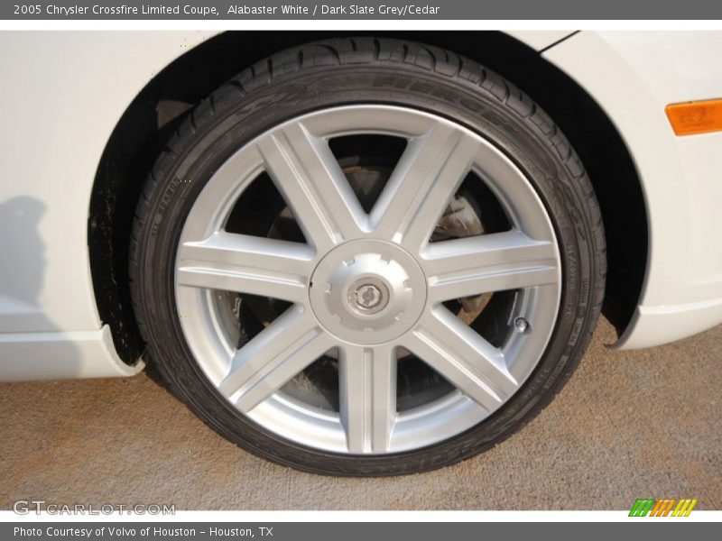 Alabaster White / Dark Slate Grey/Cedar 2005 Chrysler Crossfire Limited Coupe
