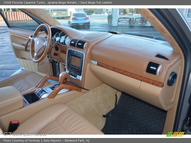 Jarama Beige Metallic / Sand Beige Full Leather 2008 Porsche Cayenne Turbo