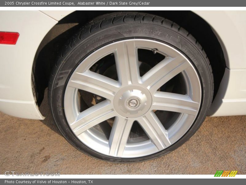 Alabaster White / Dark Slate Grey/Cedar 2005 Chrysler Crossfire Limited Coupe