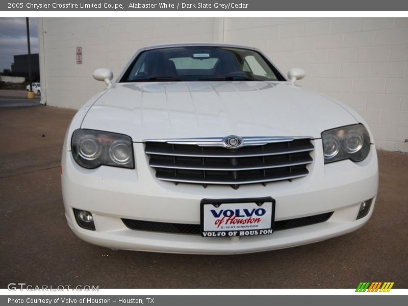 Alabaster White / Dark Slate Grey/Cedar 2005 Chrysler Crossfire Limited Coupe