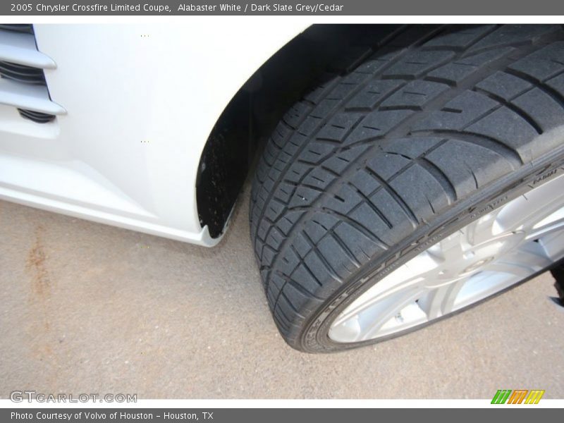 Alabaster White / Dark Slate Grey/Cedar 2005 Chrysler Crossfire Limited Coupe