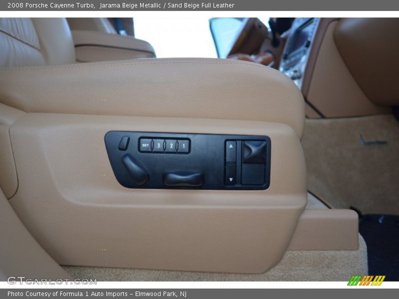 Jarama Beige Metallic / Sand Beige Full Leather 2008 Porsche Cayenne Turbo