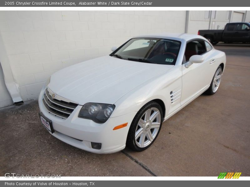 Alabaster White / Dark Slate Grey/Cedar 2005 Chrysler Crossfire Limited Coupe