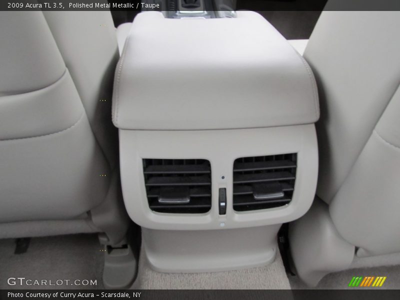 Polished Metal Metallic / Taupe 2009 Acura TL 3.5