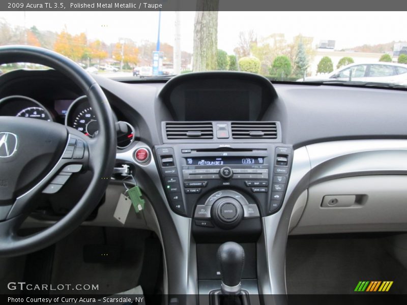 Polished Metal Metallic / Taupe 2009 Acura TL 3.5