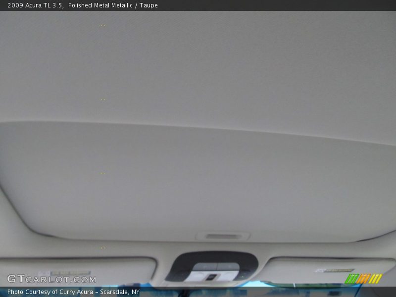 Polished Metal Metallic / Taupe 2009 Acura TL 3.5