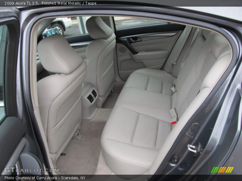 Polished Metal Metallic / Taupe 2009 Acura TL 3.5