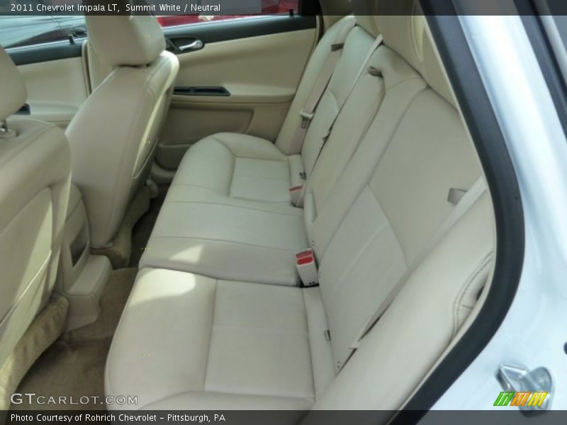 Summit White / Neutral 2011 Chevrolet Impala LT