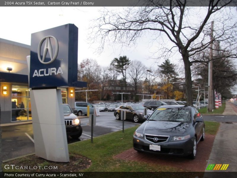 Carbon Gray Pearl / Ebony 2004 Acura TSX Sedan