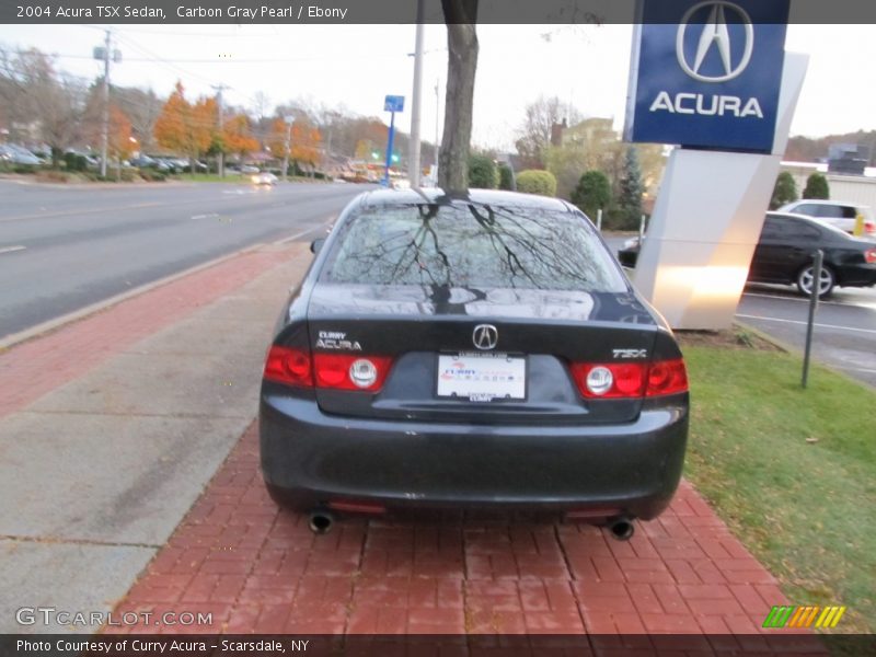 Carbon Gray Pearl / Ebony 2004 Acura TSX Sedan