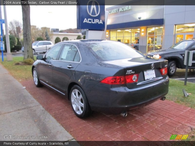 Carbon Gray Pearl / Ebony 2004 Acura TSX Sedan