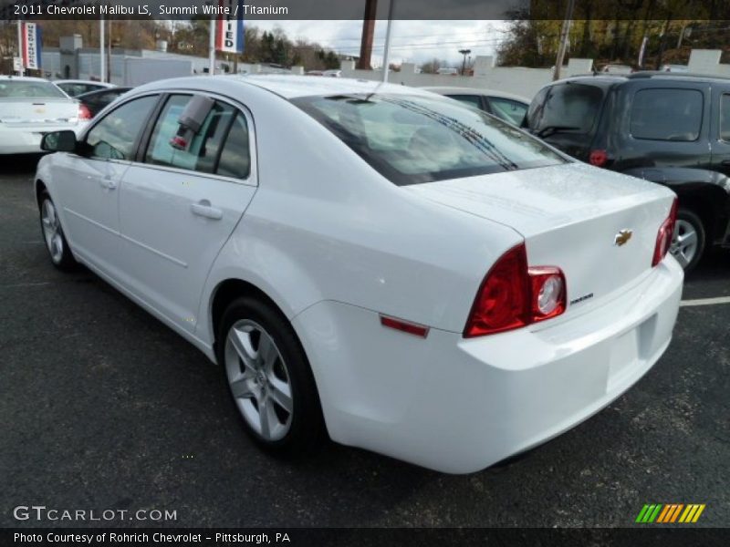  2011 Malibu LS Summit White