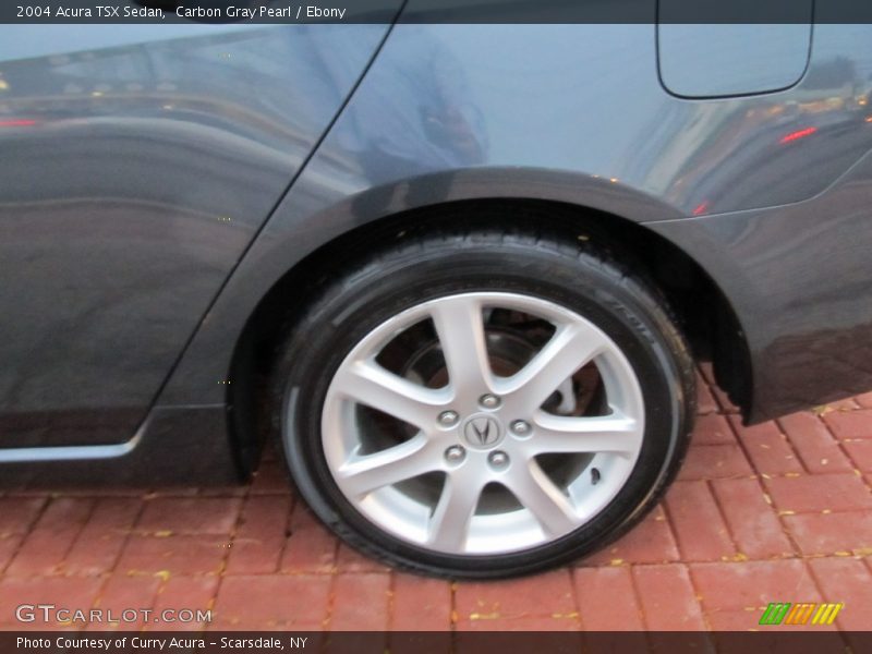 Carbon Gray Pearl / Ebony 2004 Acura TSX Sedan
