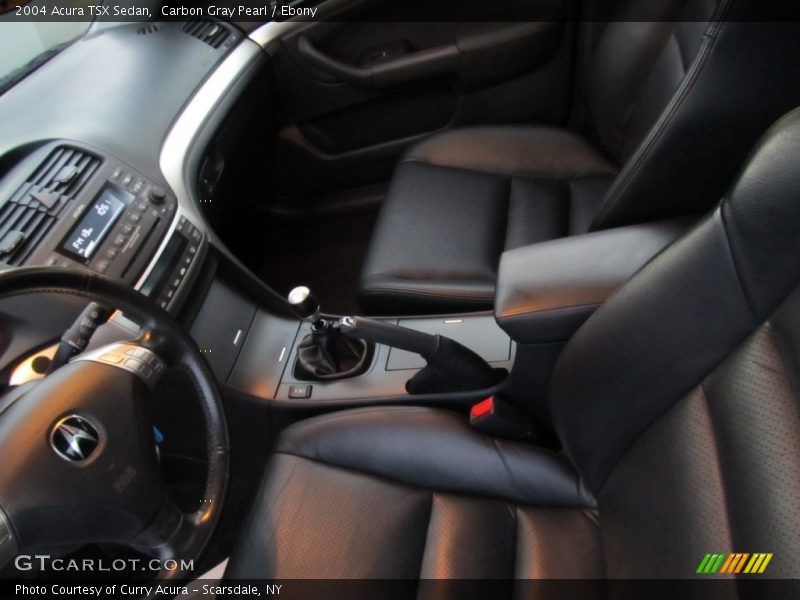 Carbon Gray Pearl / Ebony 2004 Acura TSX Sedan