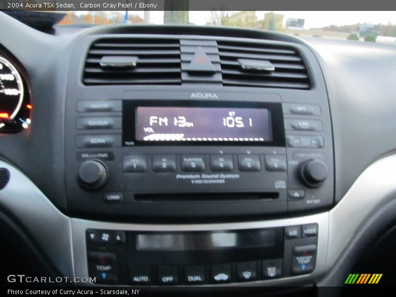Carbon Gray Pearl / Ebony 2004 Acura TSX Sedan