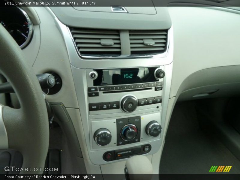Controls of 2011 Malibu LS