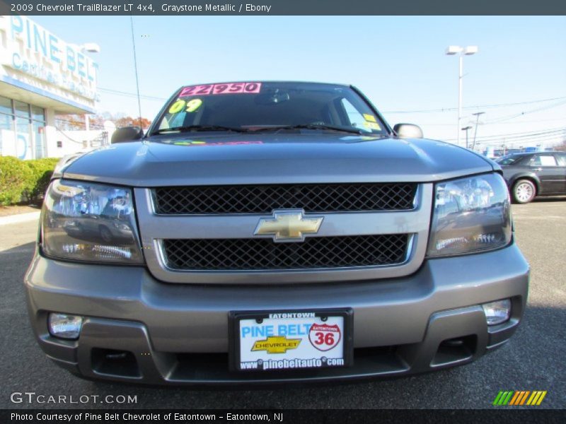 Graystone Metallic / Ebony 2009 Chevrolet TrailBlazer LT 4x4