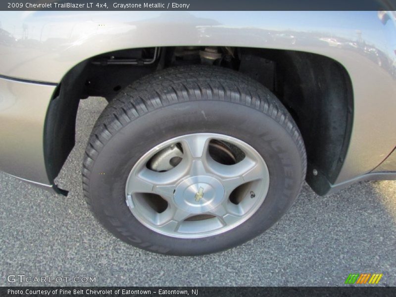 Graystone Metallic / Ebony 2009 Chevrolet TrailBlazer LT 4x4