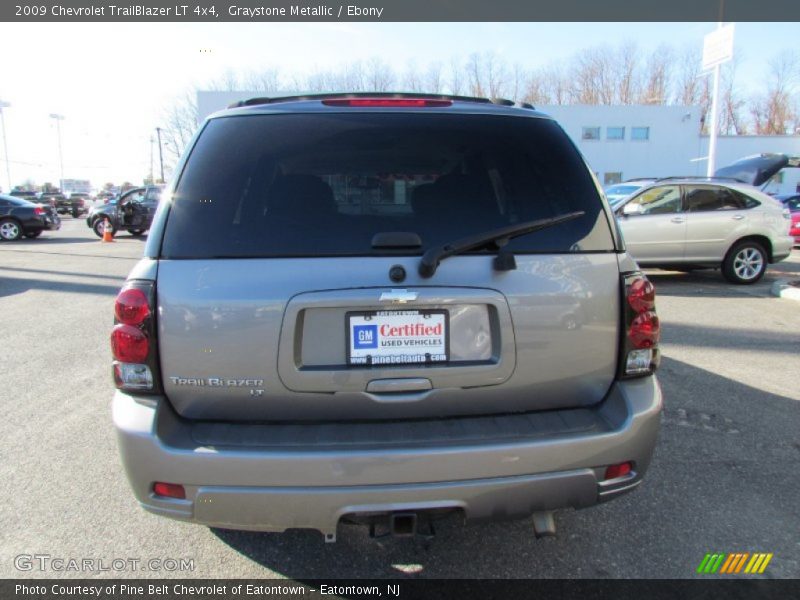 Graystone Metallic / Ebony 2009 Chevrolet TrailBlazer LT 4x4