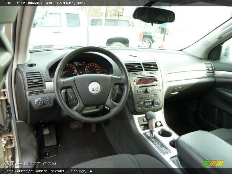 Dashboard of 2008 Outlook XE AWD