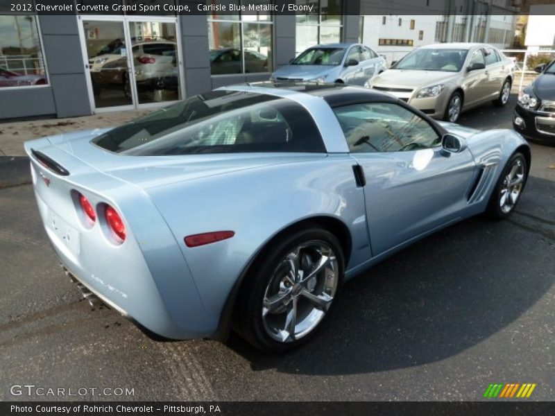  2012 Corvette Grand Sport Coupe Carlisle Blue Metallic