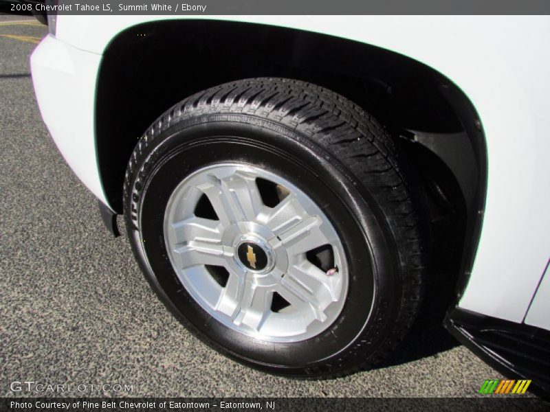 Summit White / Ebony 2008 Chevrolet Tahoe LS