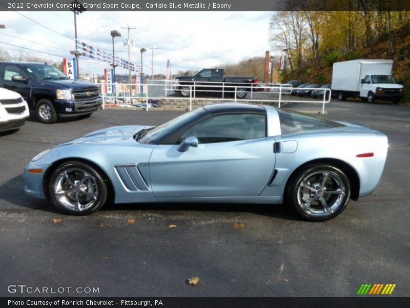  2012 Corvette Grand Sport Coupe Carlisle Blue Metallic
