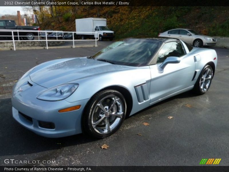 Front 3/4 View of 2012 Corvette Grand Sport Coupe