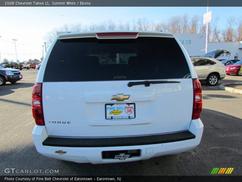 Summit White / Ebony 2008 Chevrolet Tahoe LS